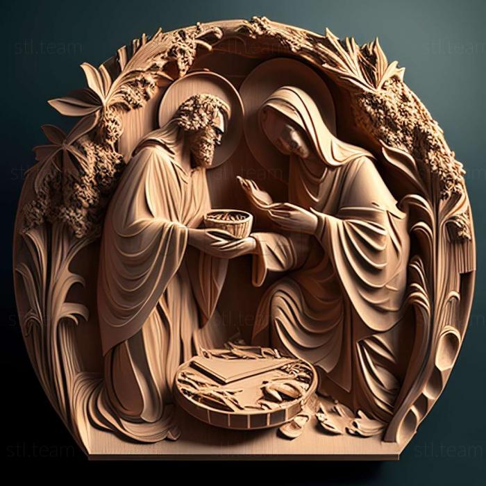 3D model Holy Communion (STL)